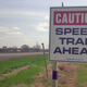 Illustration for article titled Police officer fired after attacking speed-trap warning sign